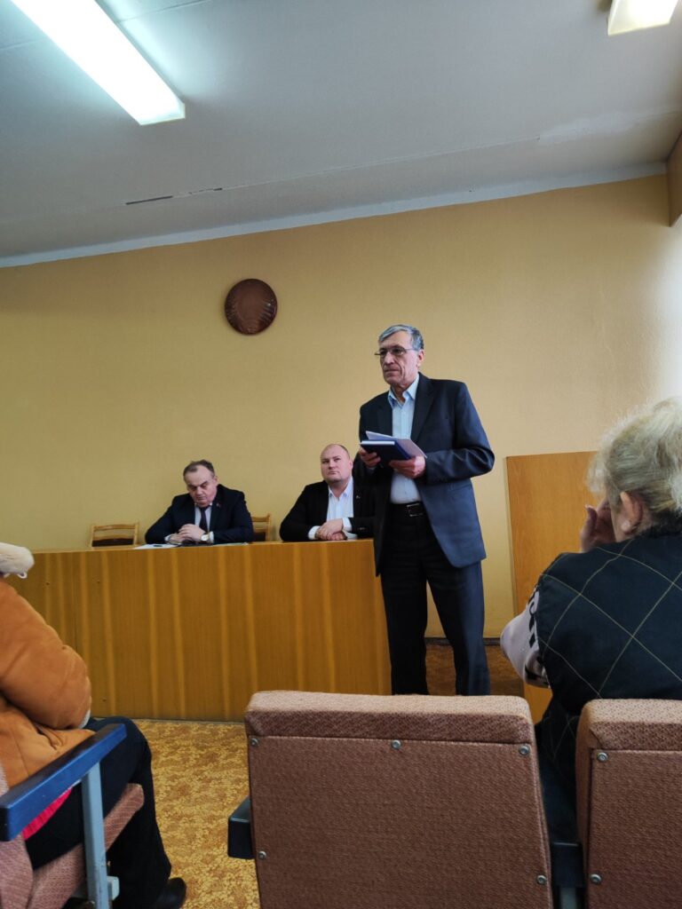 Встреча кандидата в депутаты Маркевича Ивана Станиславовича с коллективом ОАО "Белхудожкерамика"