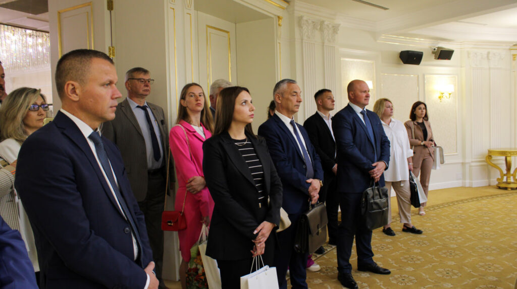 24 июня 2024 года в РУП «Президент-Отель» состоялся семинар «Актуальные задачи информационно-идеологической работы в трудовых коллективах»