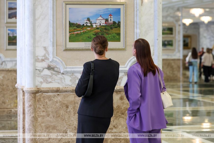 Работники организаций Управления делами Президента побывали на экскурсии во Дворце Независимости